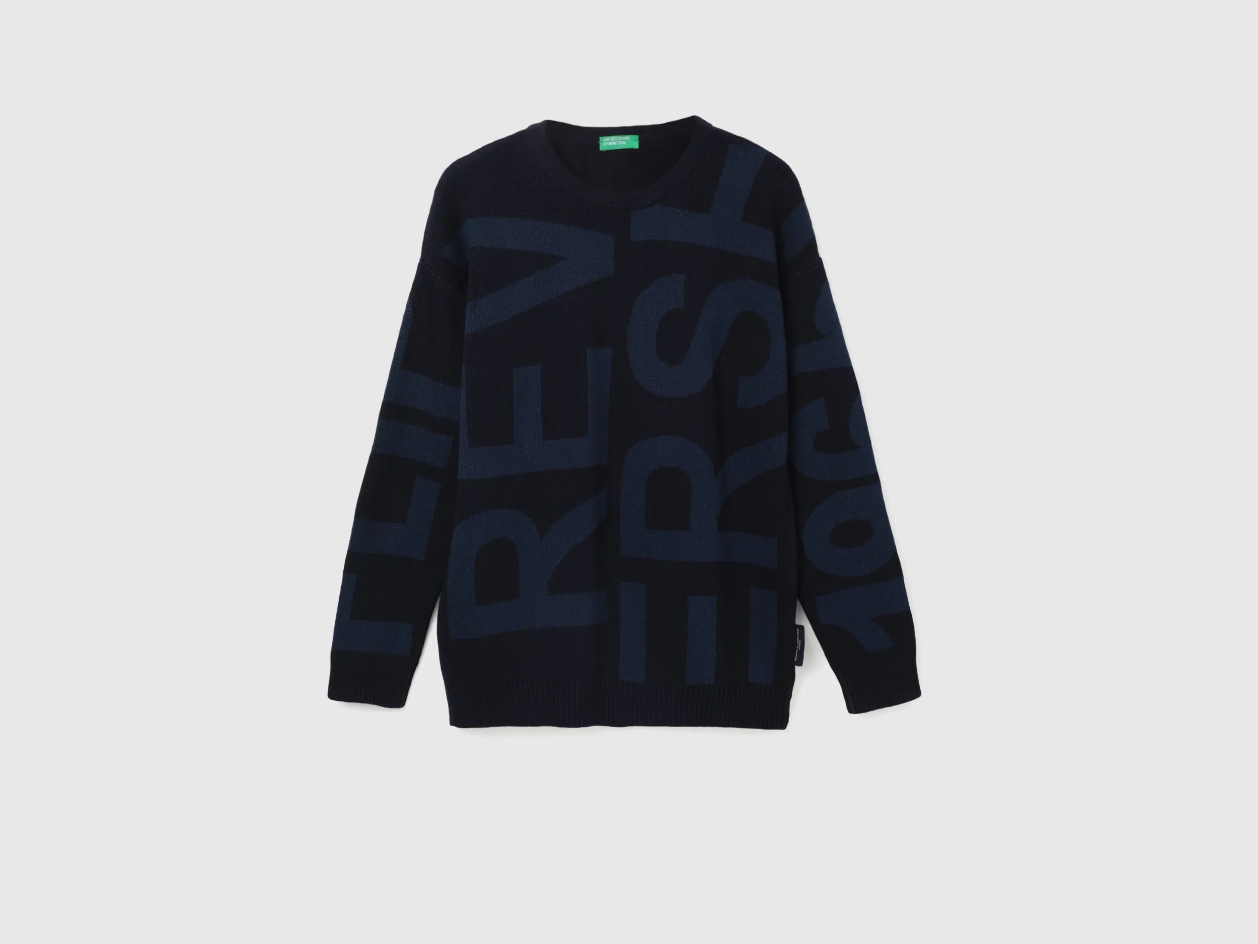 Men's Drop Shoulder Round Neck Knitted Sweaters