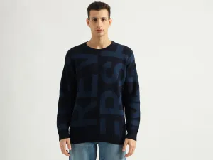Men's Drop Shoulder Round Neck Knitted Sweaters
