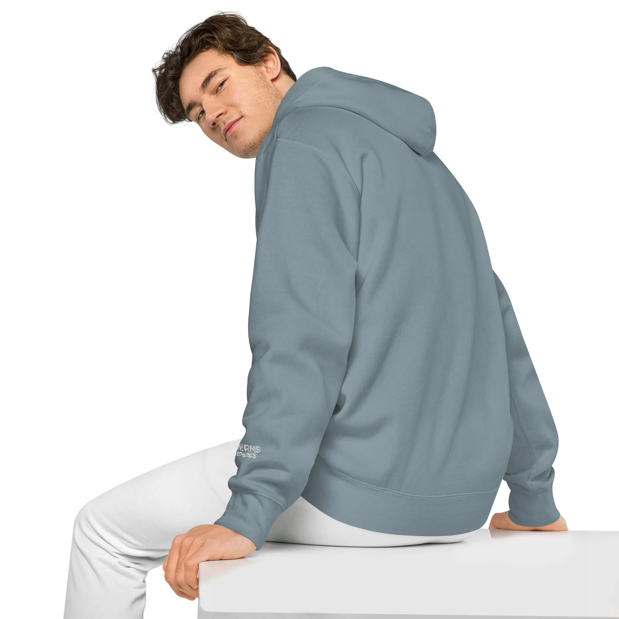 Men’s Solid Color Fleece Hoodies: Warms hoodies, Breathable Pullovers pigment-dyed hoodie