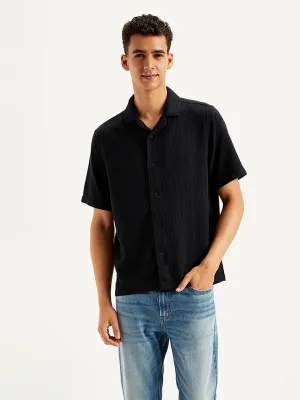 Men's Textured Regular Fit Shirt