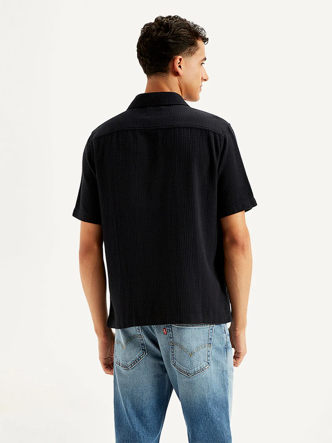 Men's Textured Regular Fit Shirt