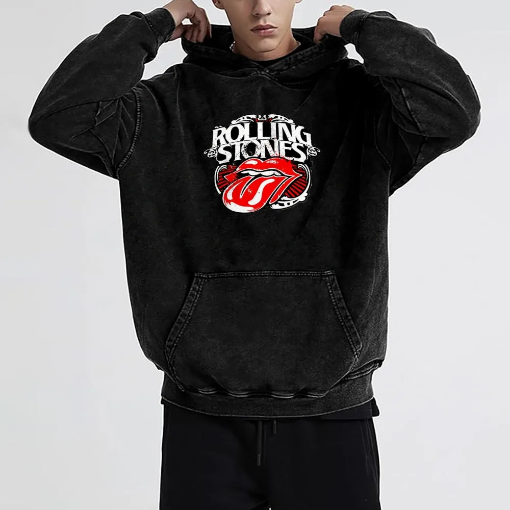 Mens The Rolling Stones Rock Band Hoodies