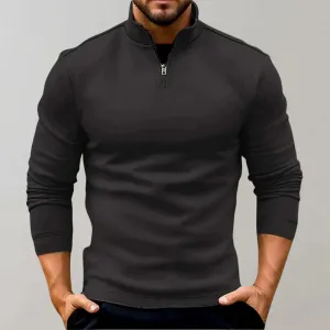 Men's turtleneck with zipper - alvin