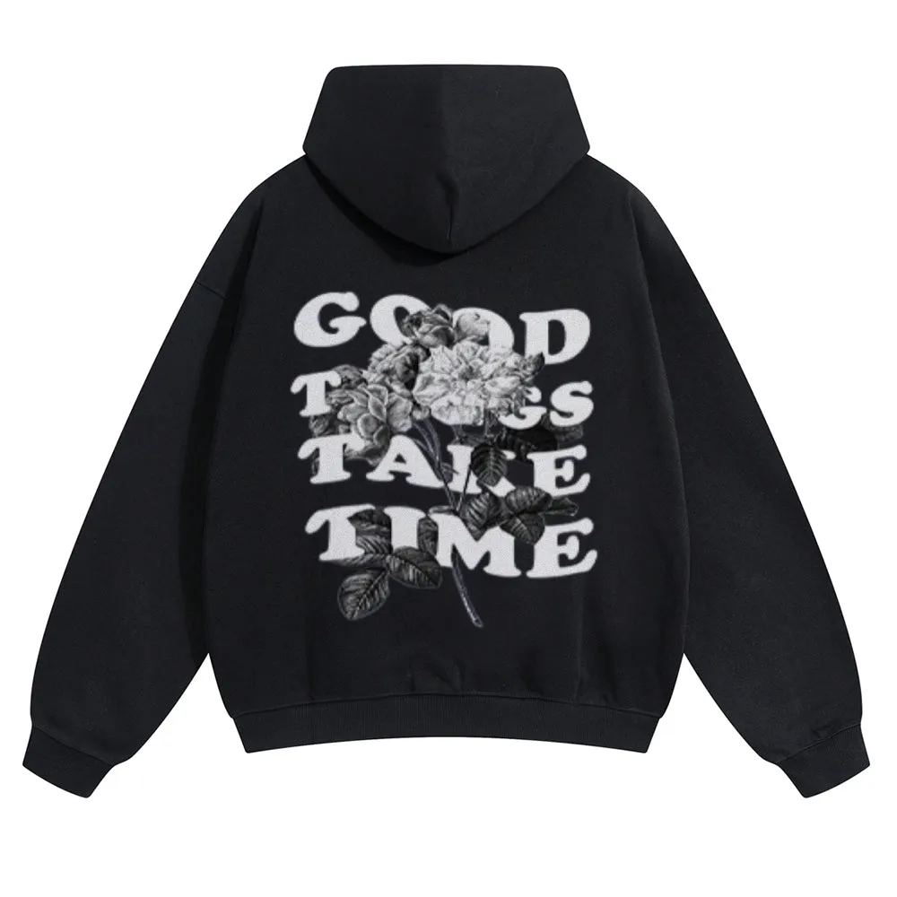 Mens Vintage Good Time Hoodies