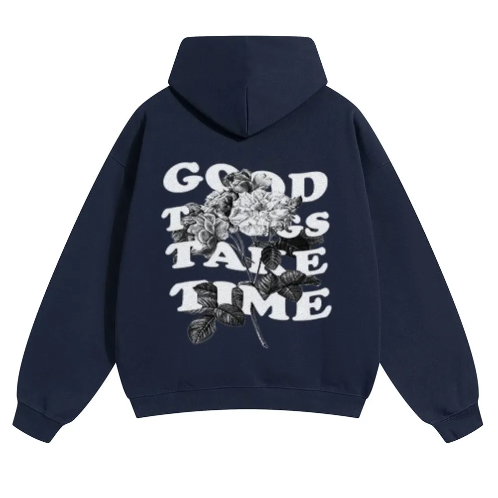 Mens Vintage Good Time Hoodies