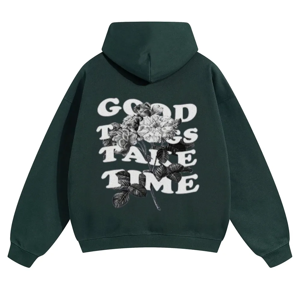 Mens Vintage Good Time Hoodies