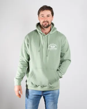 Mens Vintage Hoodie - Sage