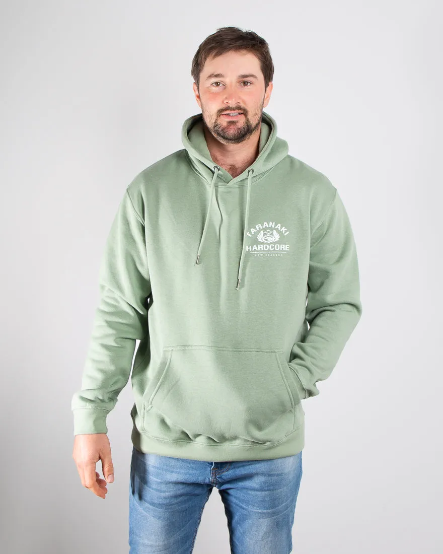 Mens Vintage Hoodie - Sage