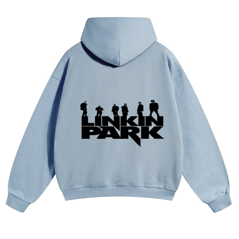Mens Vintage  Linkin Park Rock Band Hoodies