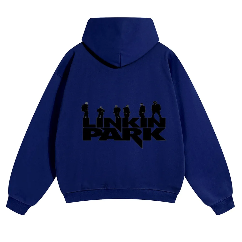 Mens Vintage  Linkin Park Rock Band Hoodies