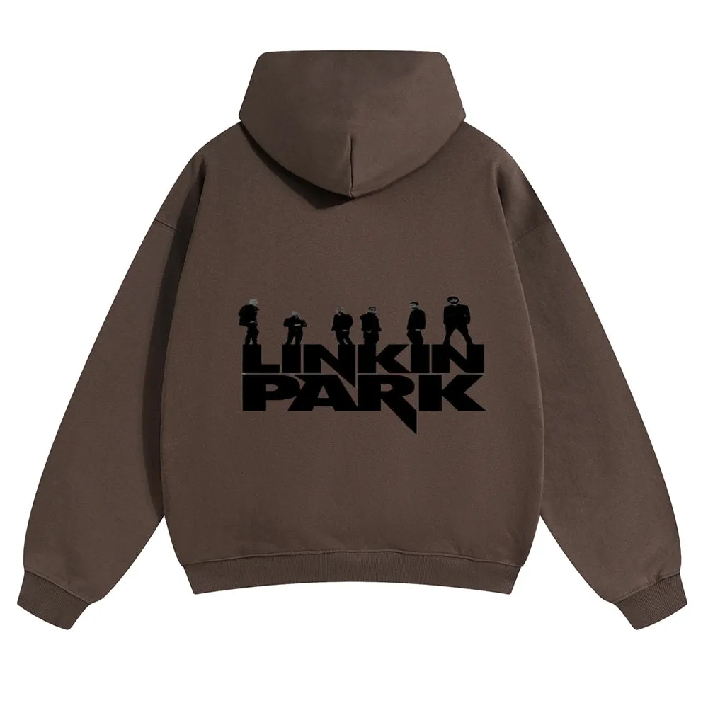 Mens Vintage  Linkin Park Rock Band Hoodies