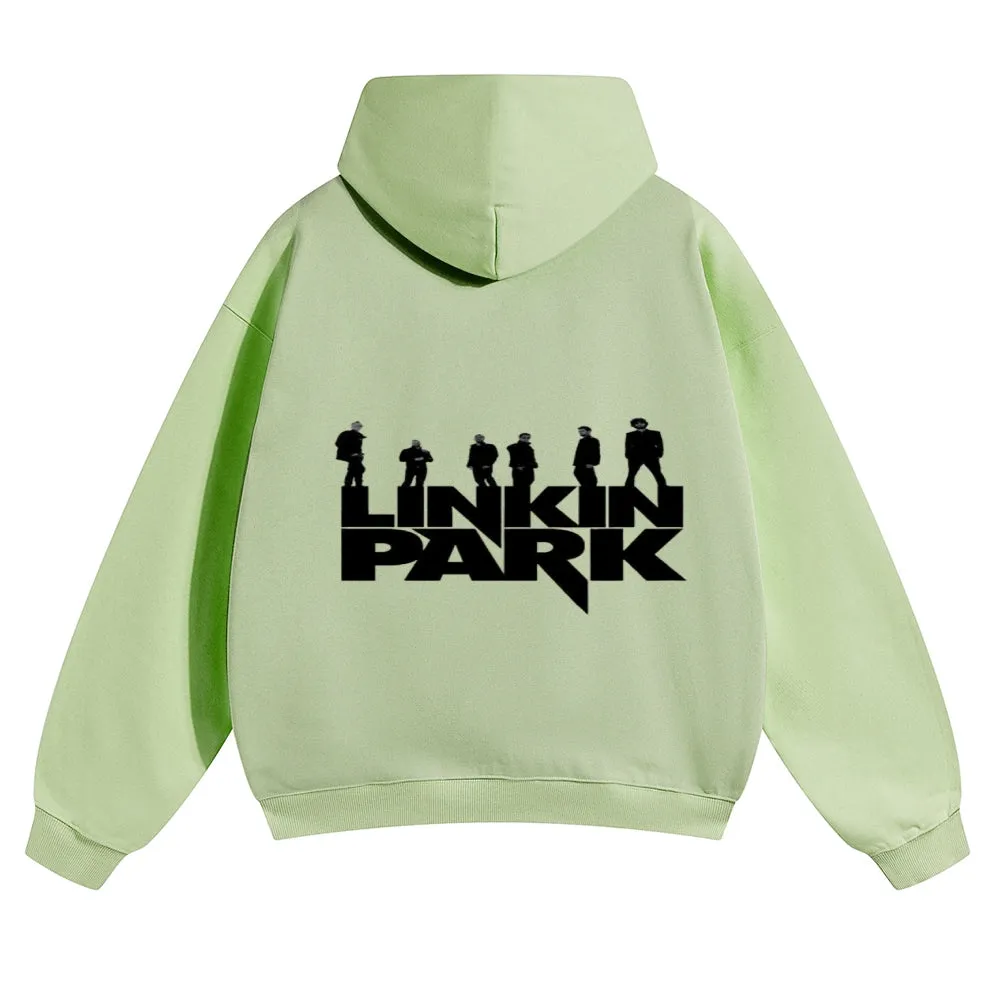 Mens Vintage  Linkin Park Rock Band Hoodies