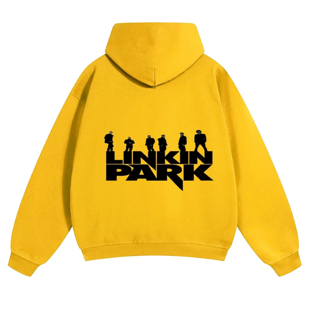 Mens Vintage  Linkin Park Rock Band Hoodies