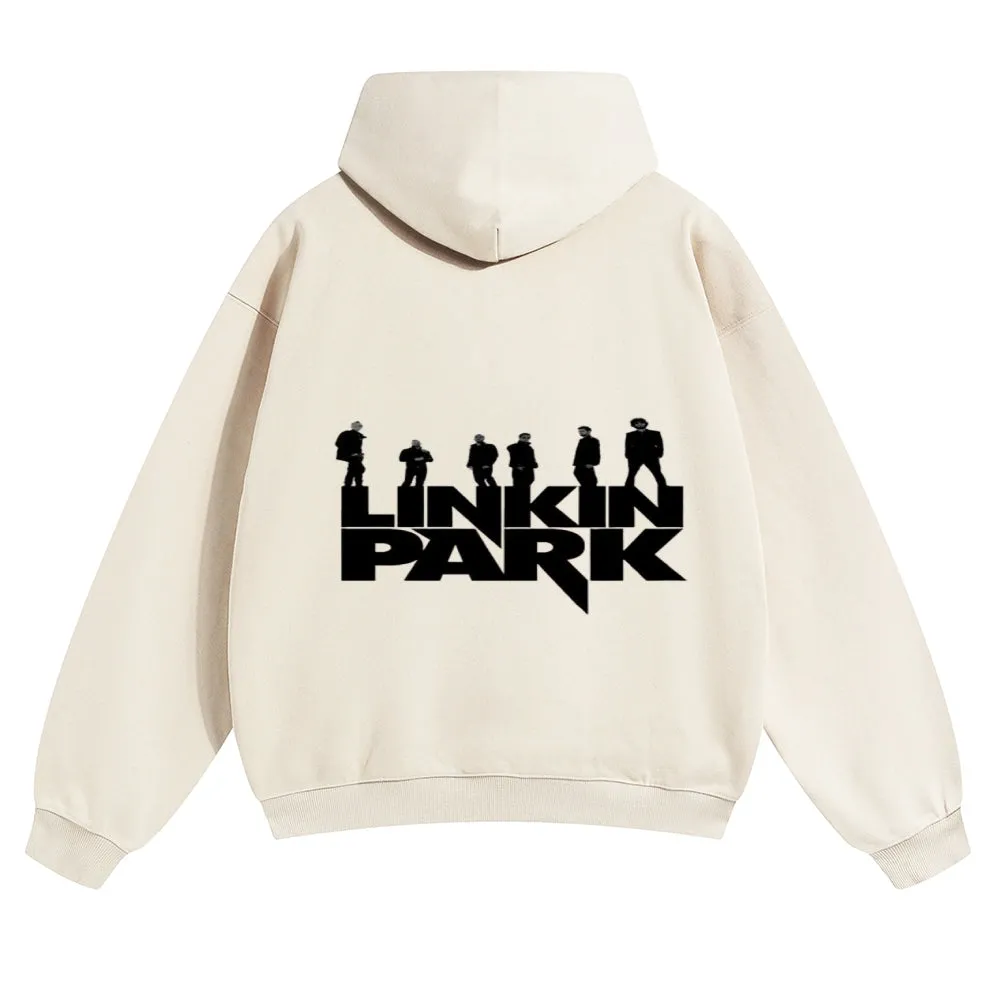 Mens Vintage  Linkin Park Rock Band Hoodies