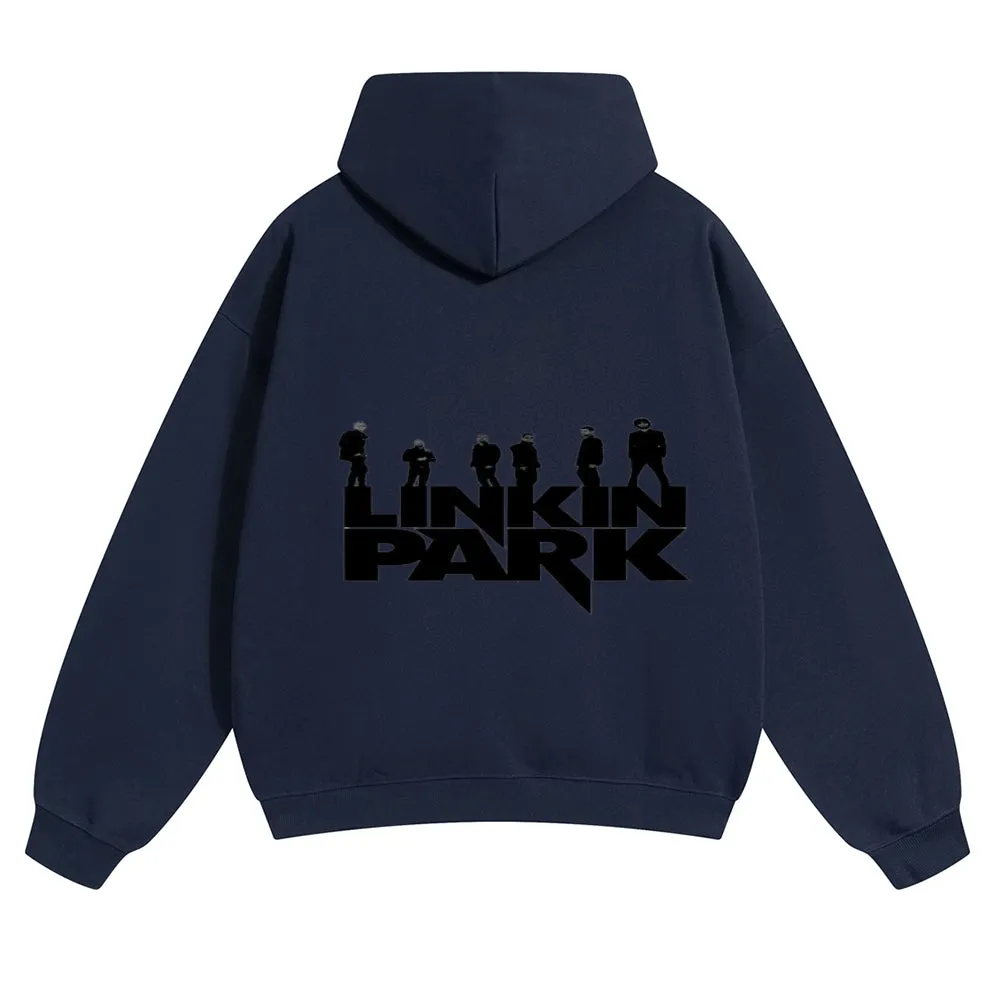 Mens Vintage  Linkin Park Rock Band Hoodies