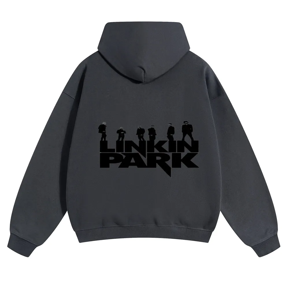 Mens Vintage  Linkin Park Rock Band Hoodies