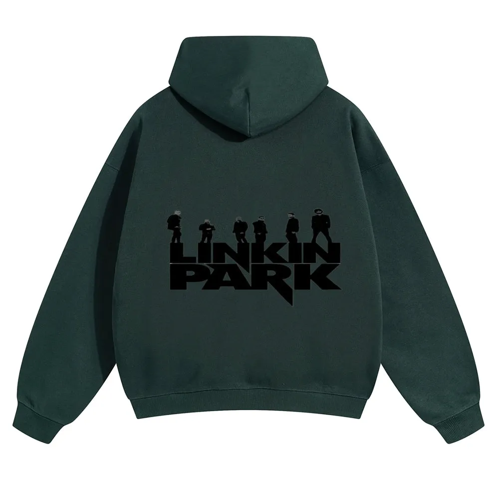 Mens Vintage  Linkin Park Rock Band Hoodies