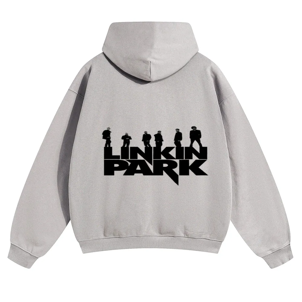Mens Vintage  Linkin Park Rock Band Hoodies