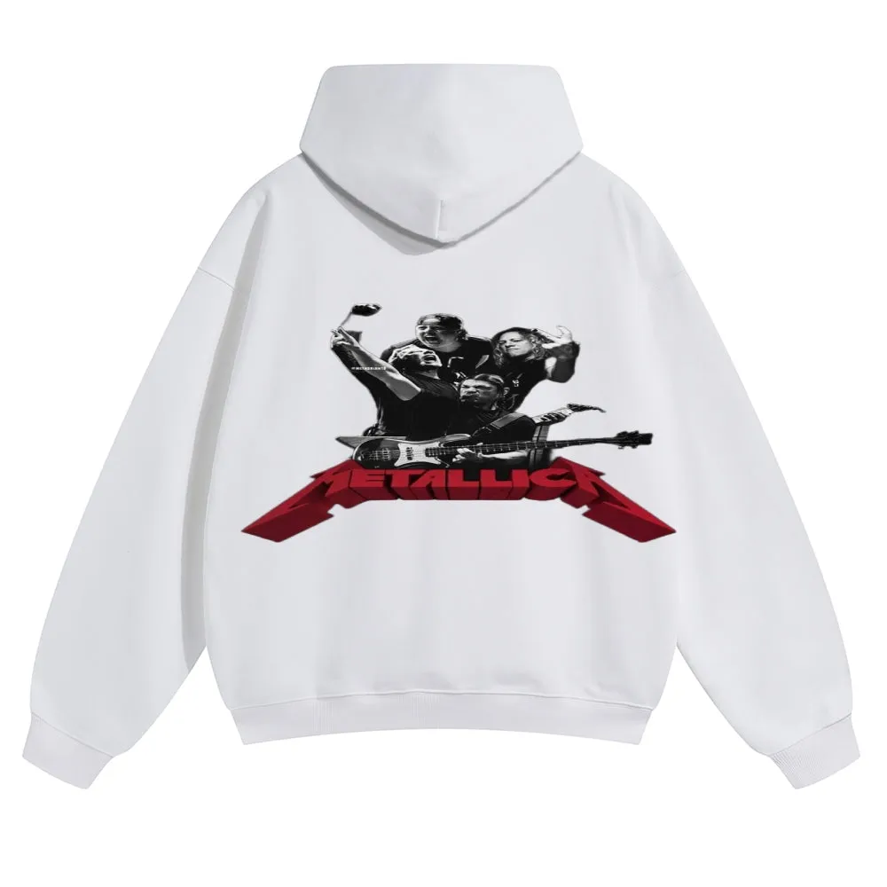 Mens Vintage Metallica Rock Hoodies