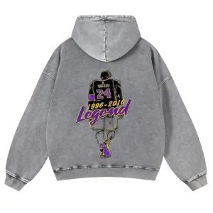 Mens Vintage No. 24 Kobe Hoodies