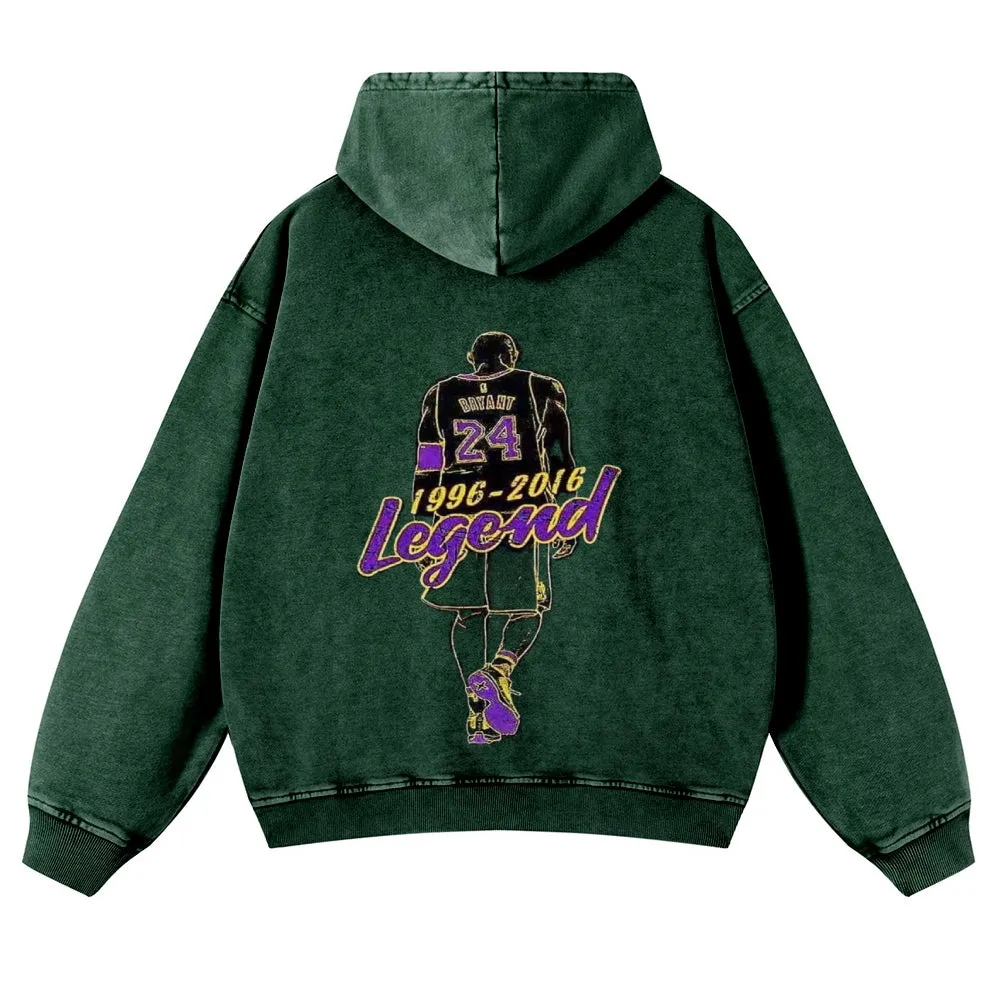 Mens Vintage No. 24 Kobe Hoodies