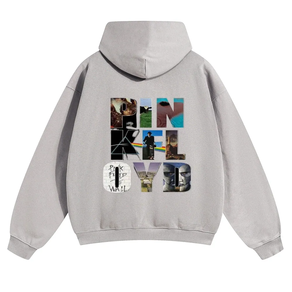 Mens Vintage  Pink Floyd Rock Hoodies