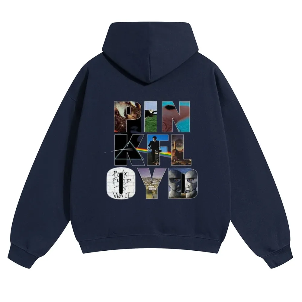 Mens Vintage  Pink Floyd Rock Hoodies