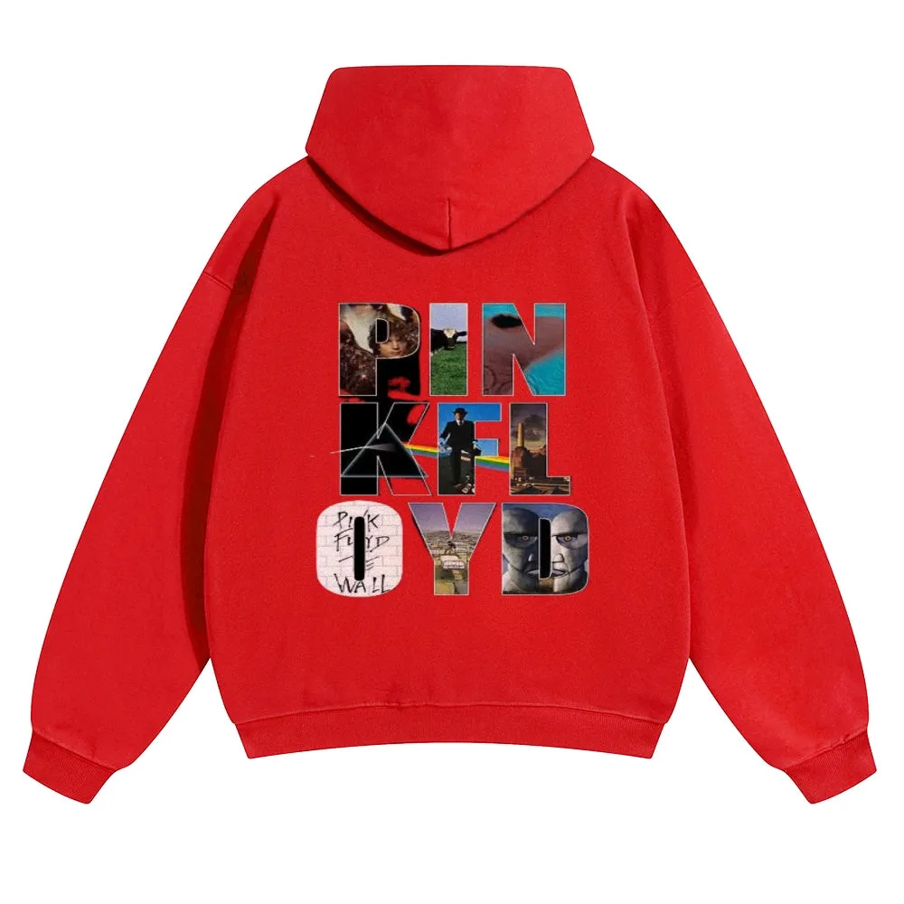 Mens Vintage  Pink Floyd Rock Hoodies