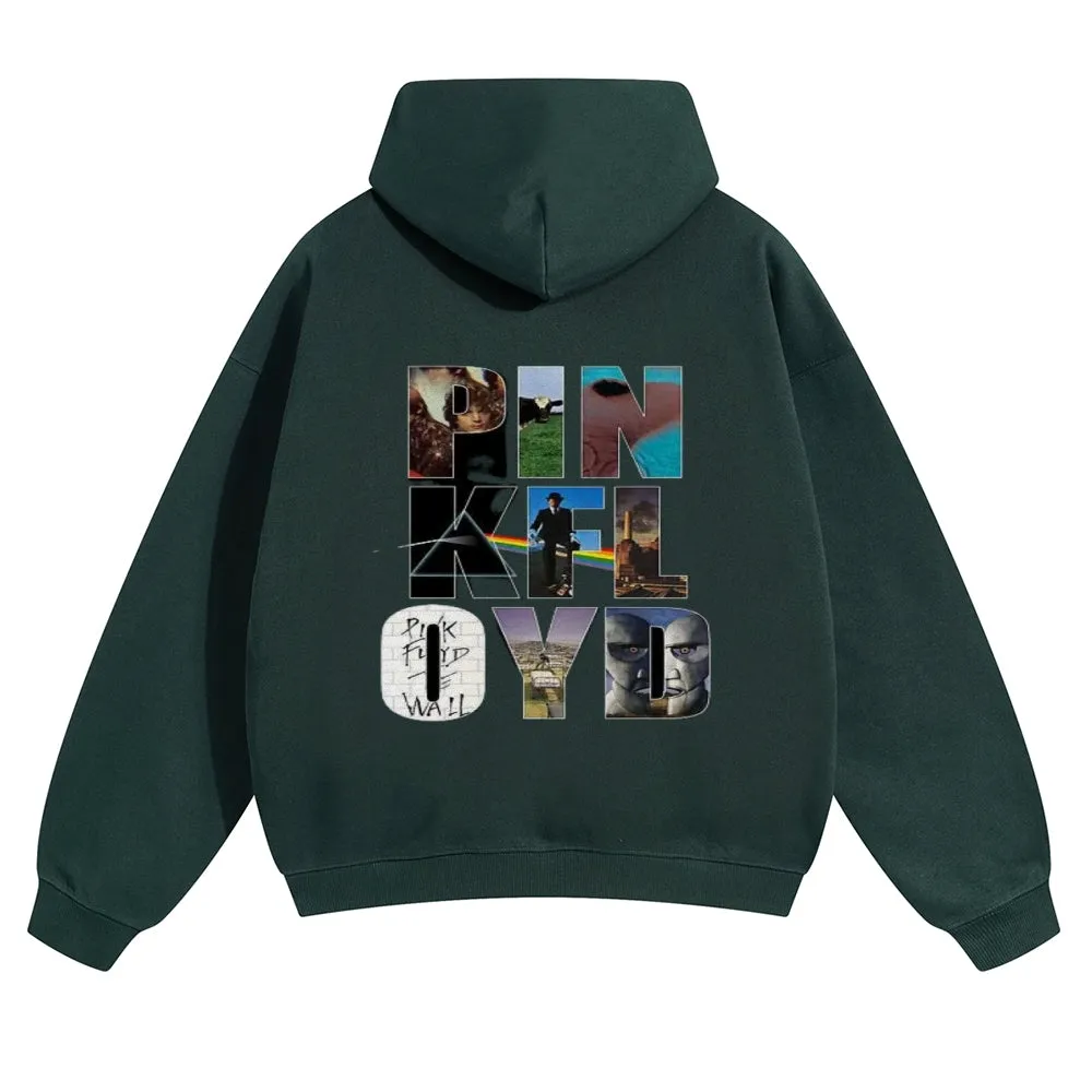 Mens Vintage  Pink Floyd Rock Hoodies