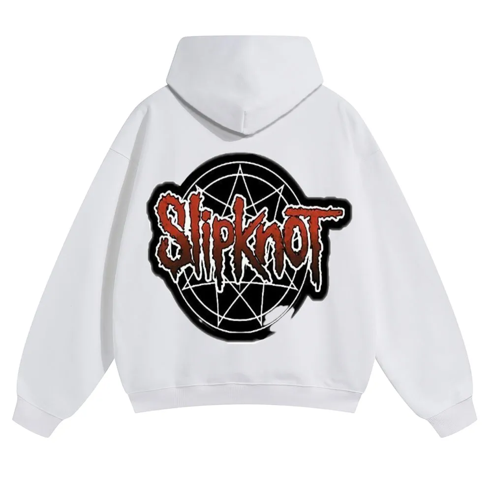 Mens Vintage Slipknot Rock Band Hoodies