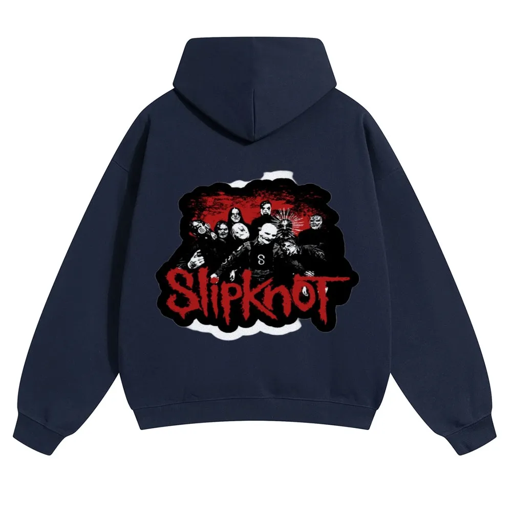 Mens Vintage Slipknot Rock Band Hoodies