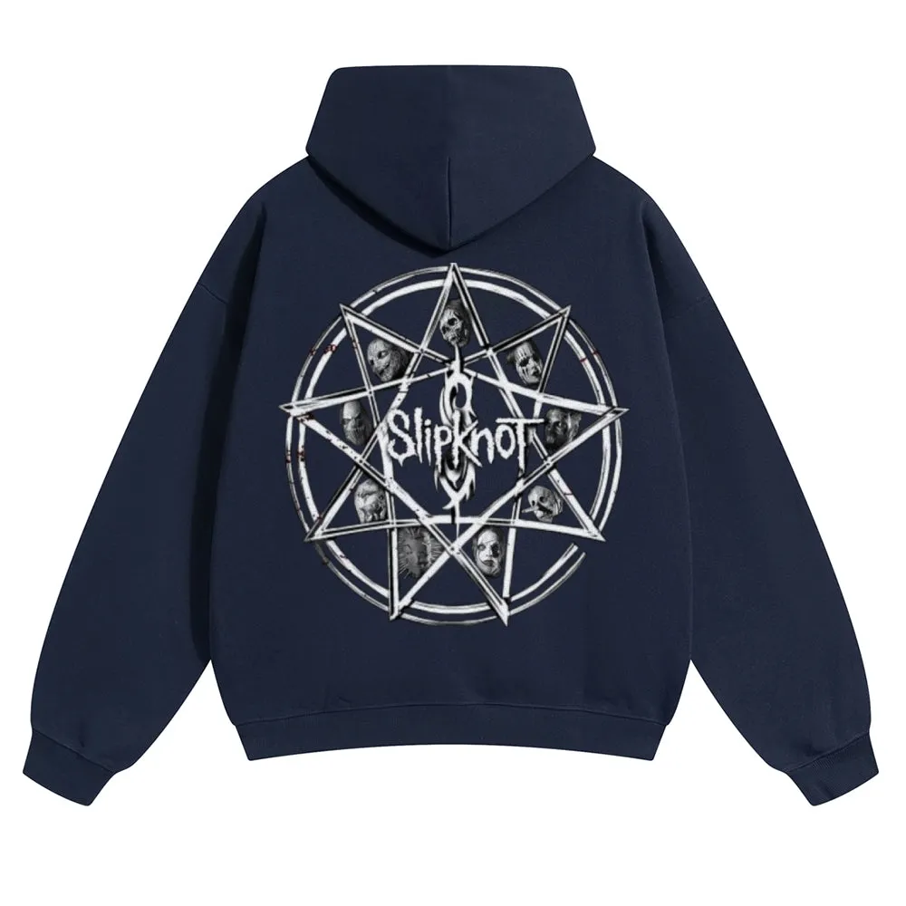 Mens Vintage Slipknot Rock Band Hoodies