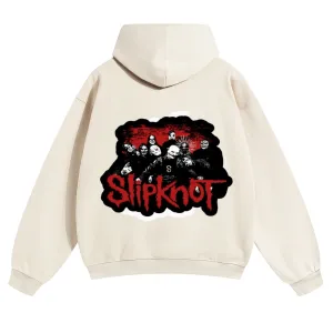 Mens Vintage Slipknot Rock Band Hoodies