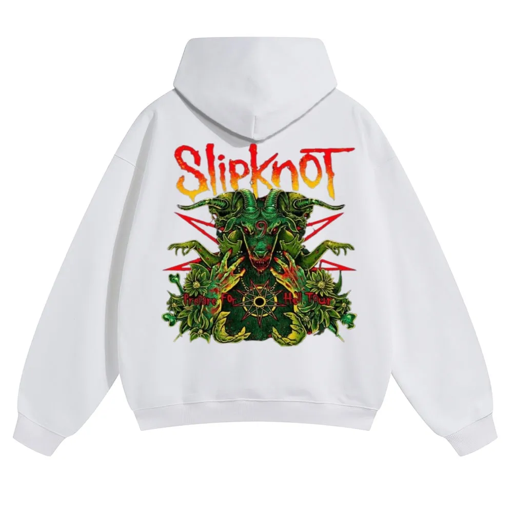 Mens Vintage Slipknot Rock Band Hoodies
