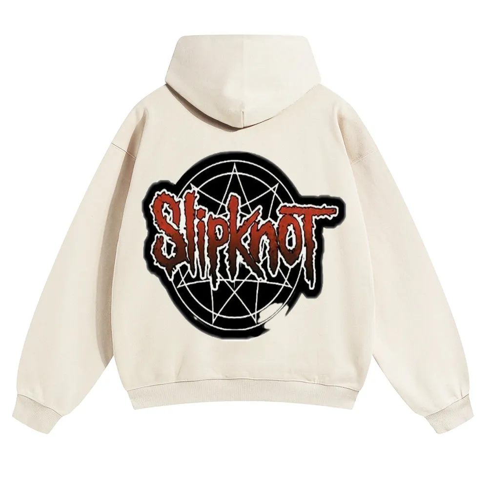 Mens Vintage Slipknot Rock Band Hoodies