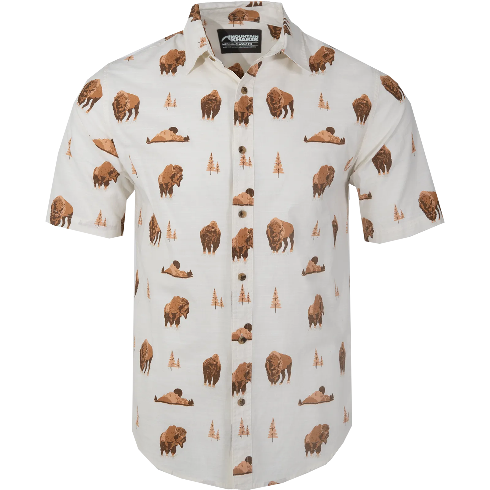 Men's Yellowstone Short Sleeve Woven Shirt