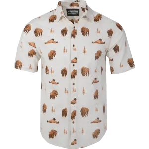 Men's Yellowstone Short Sleeve Woven Shirt