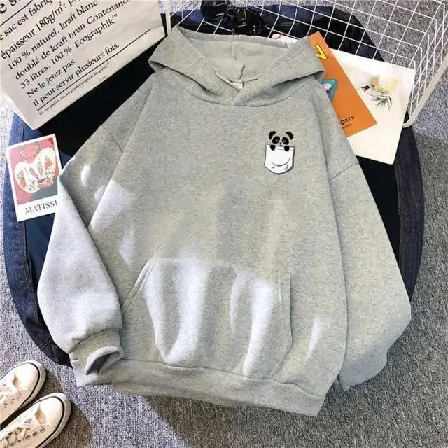 Modern Print New Women's Sweatshirt Warm Vintage Pullover For Woman Fashion Round Neck Hoodie Female Casual Loose Round Neck Cute Print Fashion Long-Sleeved Sweatshirt Pullover Hoodie