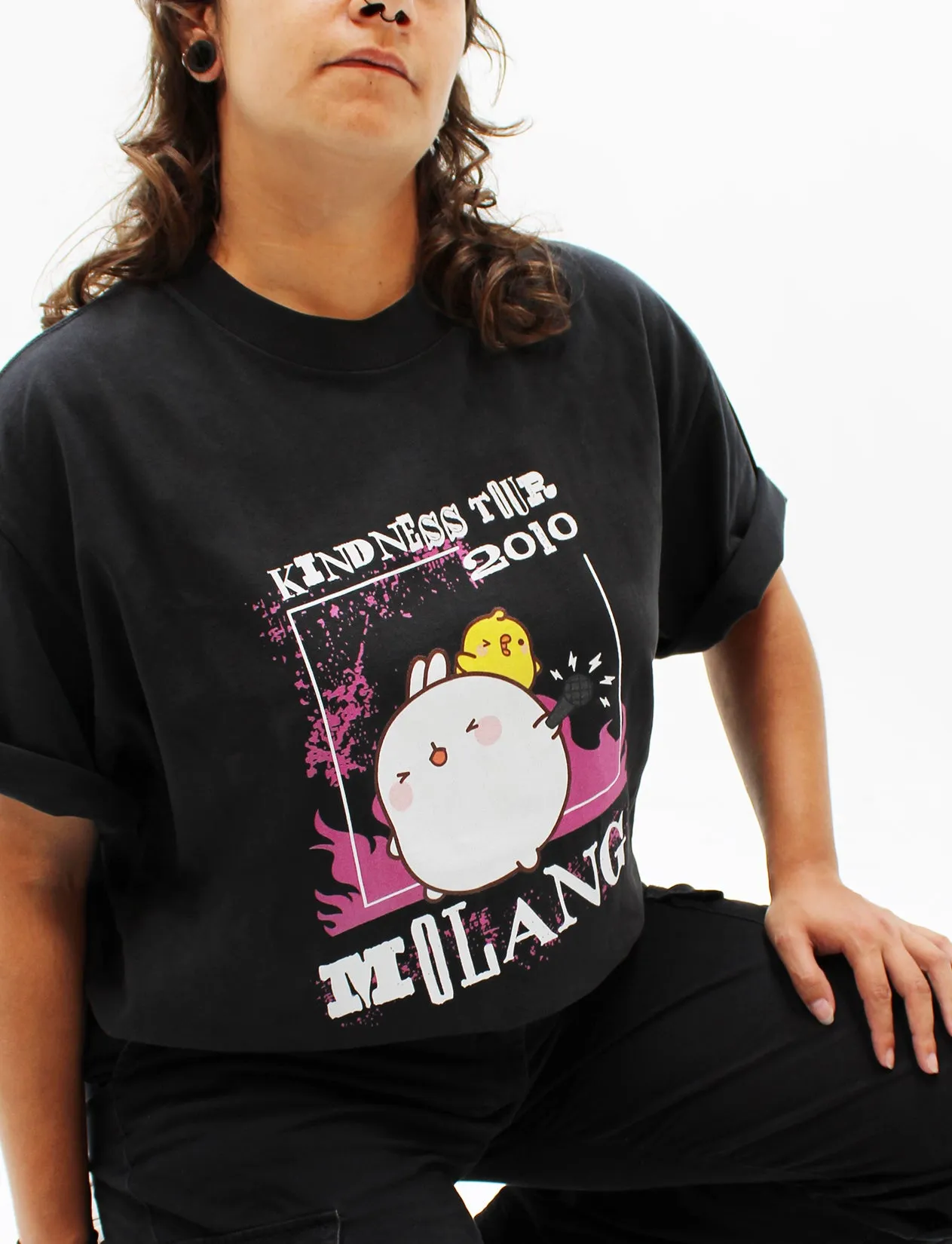 Molang Oversized Rock T-shirt - Single