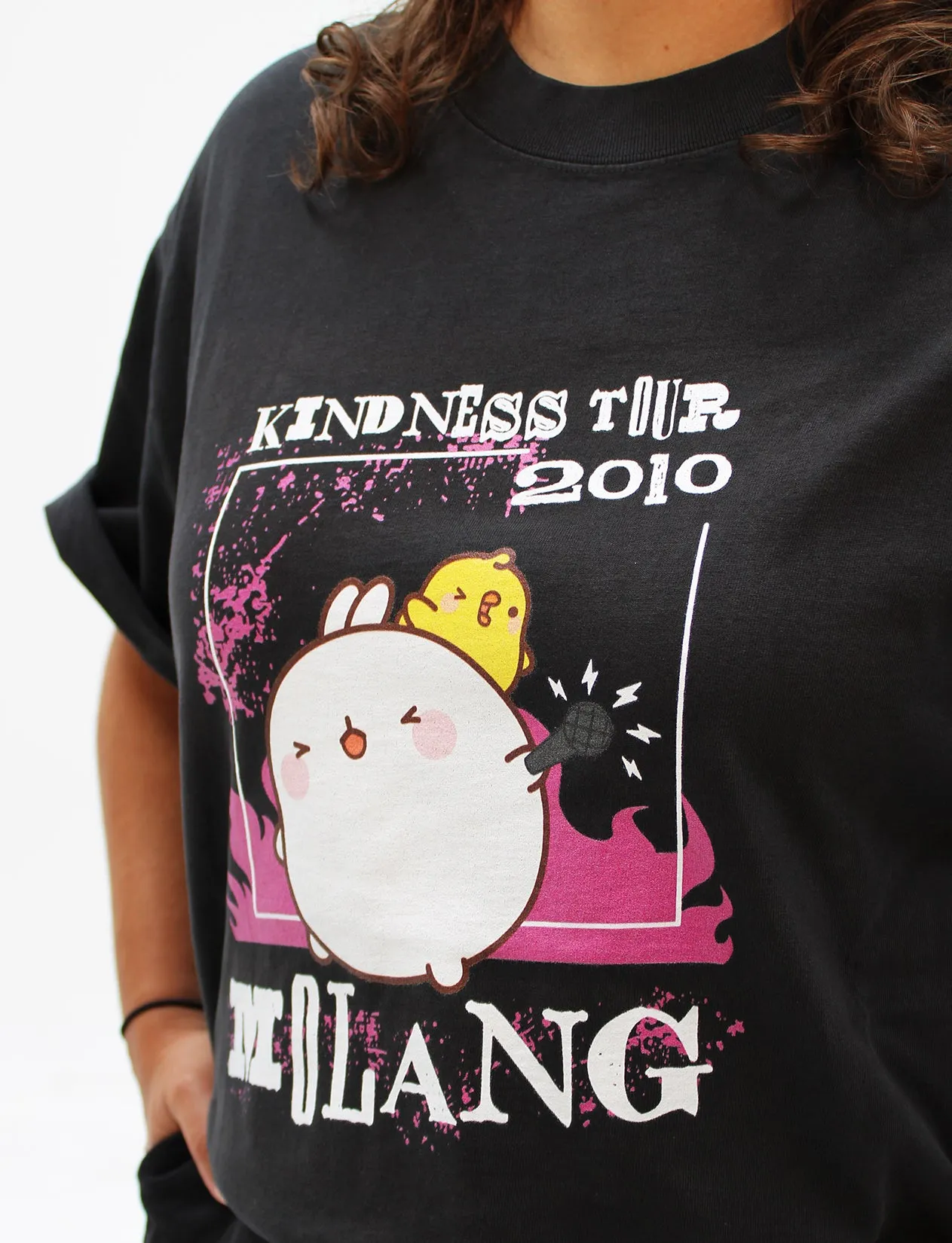 Molang Oversized Rock T-shirt - Single