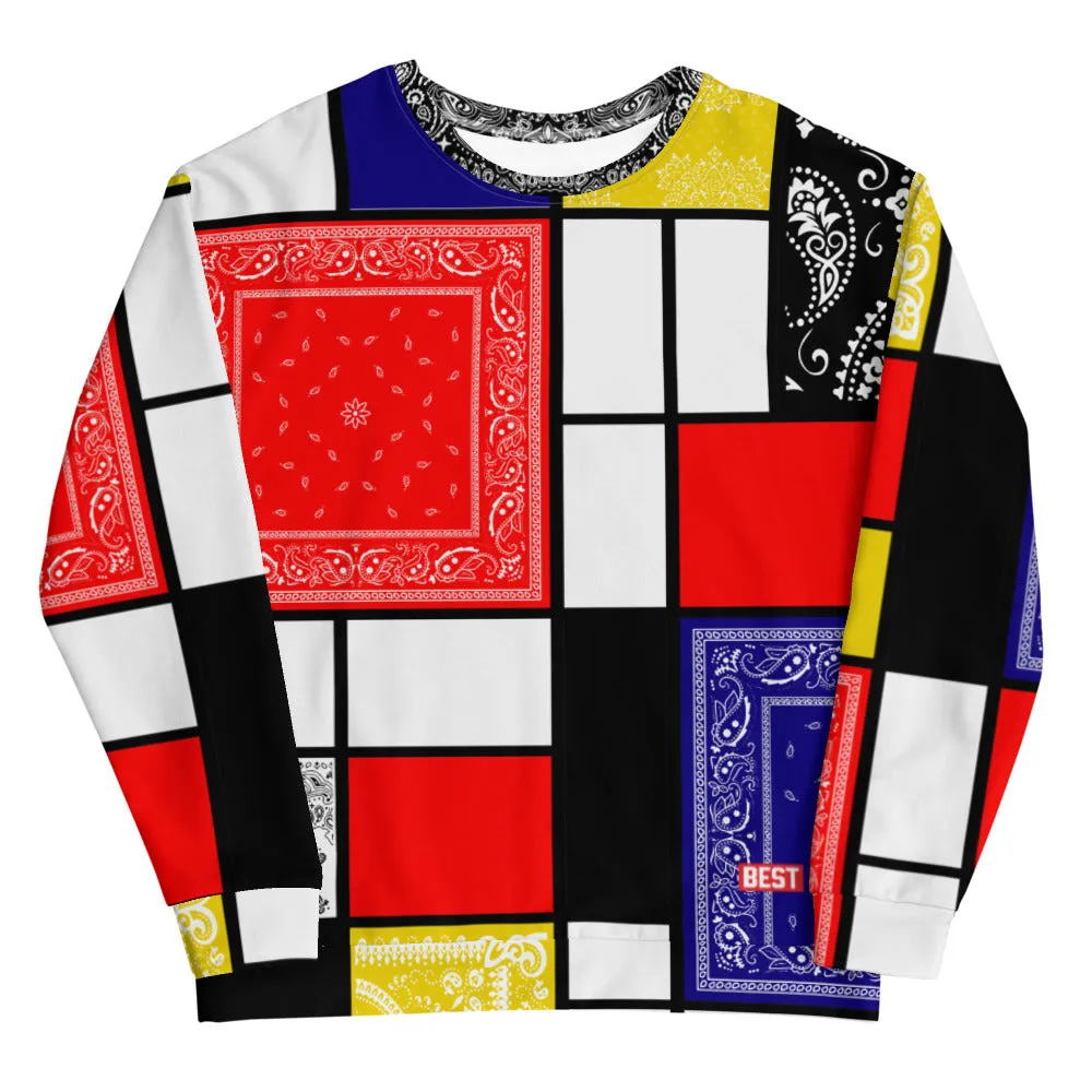 MONDRIAN BEST PAISLEY COLORS Sweatshirt