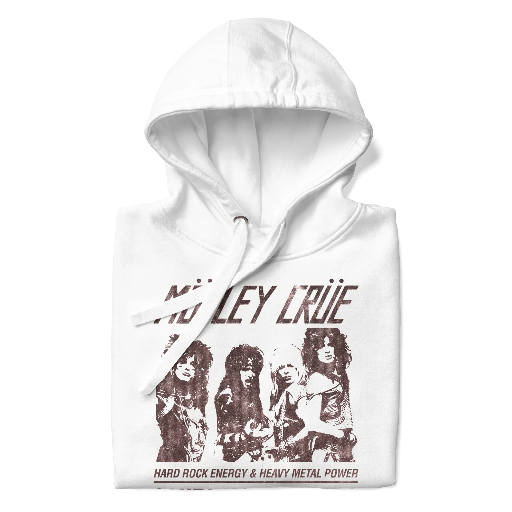 Motley Crue '82 Santa Monica Jumbo Print Hoodie
