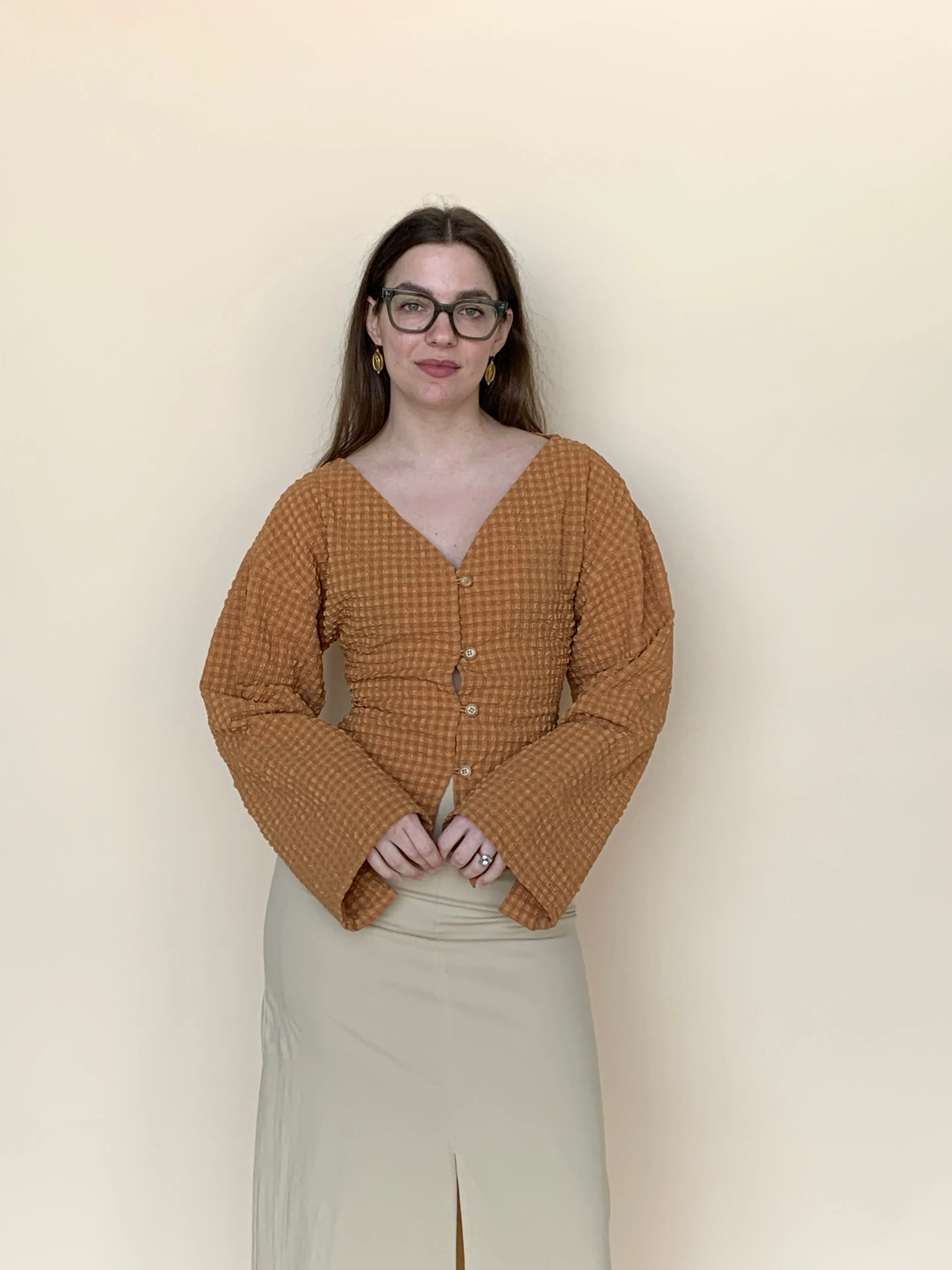 Nanushka textured top