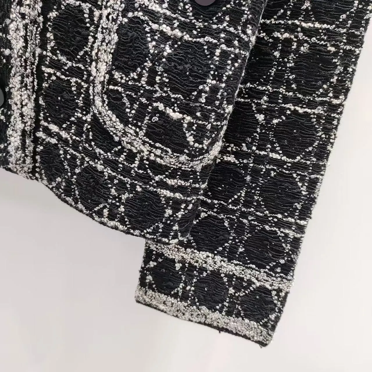 New Raglan Knitted Lapel Long Sleeve   Skirt Set