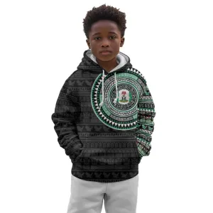 Nigeria African Tribal Pattern Kid Hoodie Chest Arm Tattoo LT15