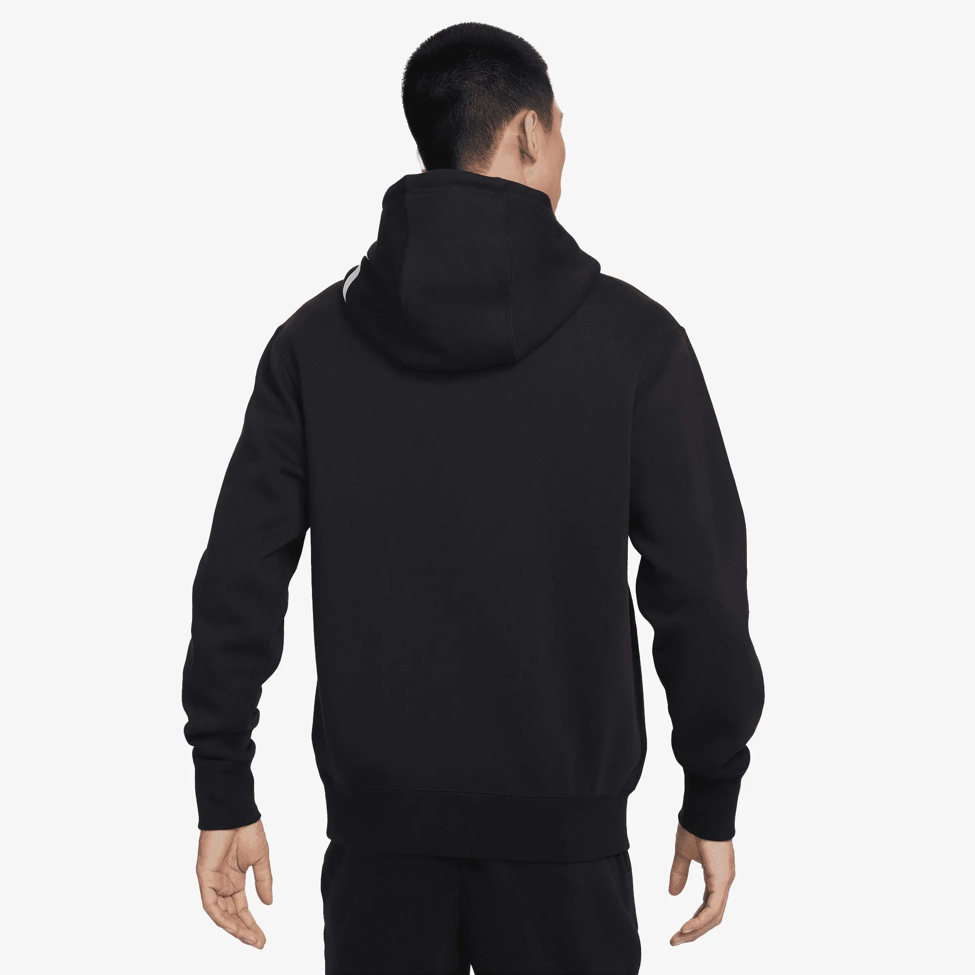 NIKE | JA MORANT JA CLUB FLEECE { BLACK/LIGHT SILVER