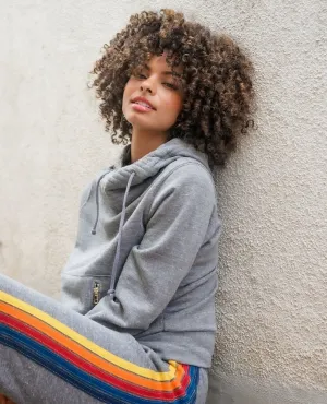 Ninja Sweatshirt Hoodie Heather Grey