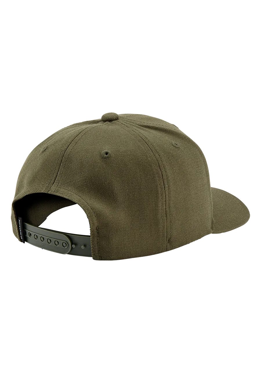 Nixon Deep Down Snapback Hat - Olive