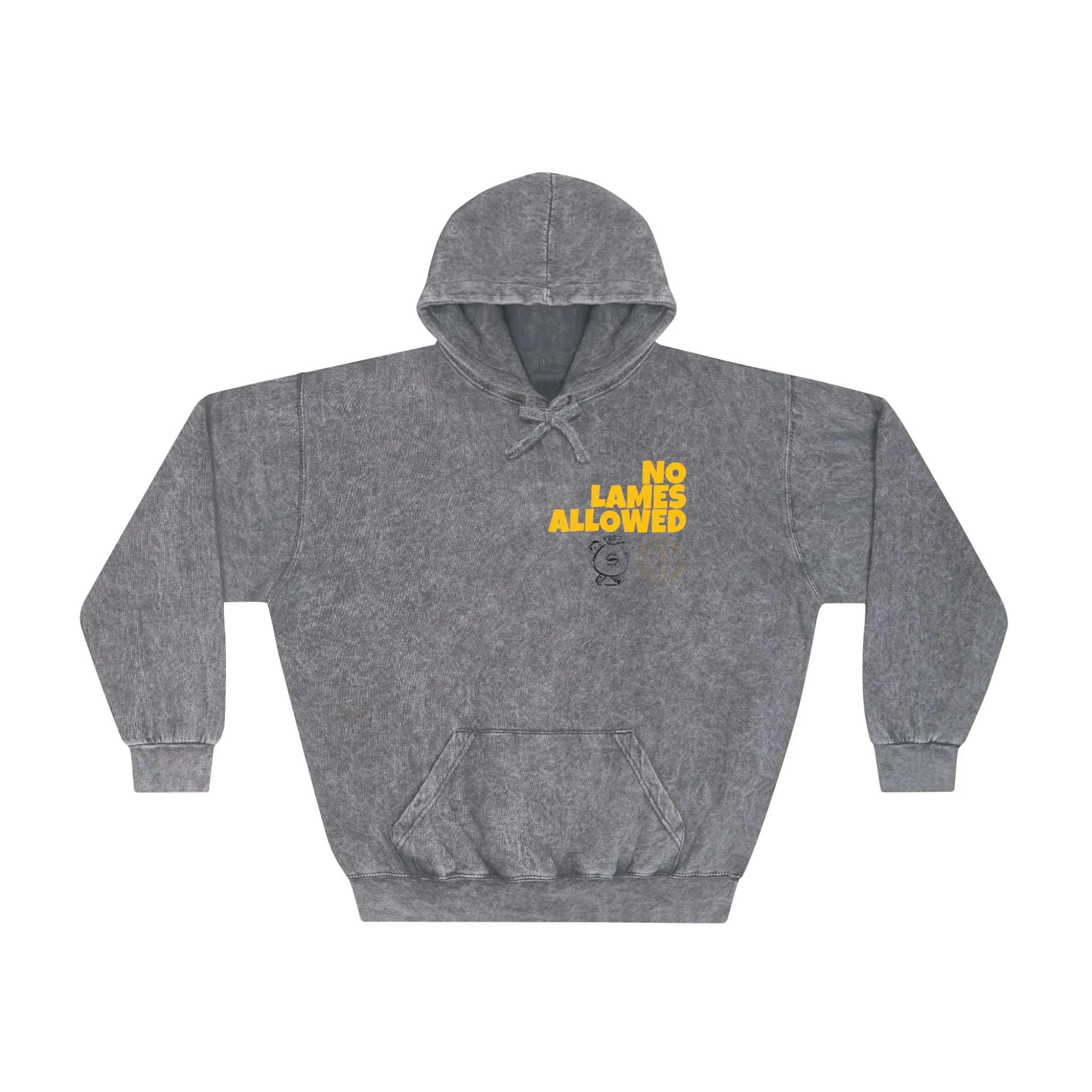 No Lames Allowed Wash Hoodie