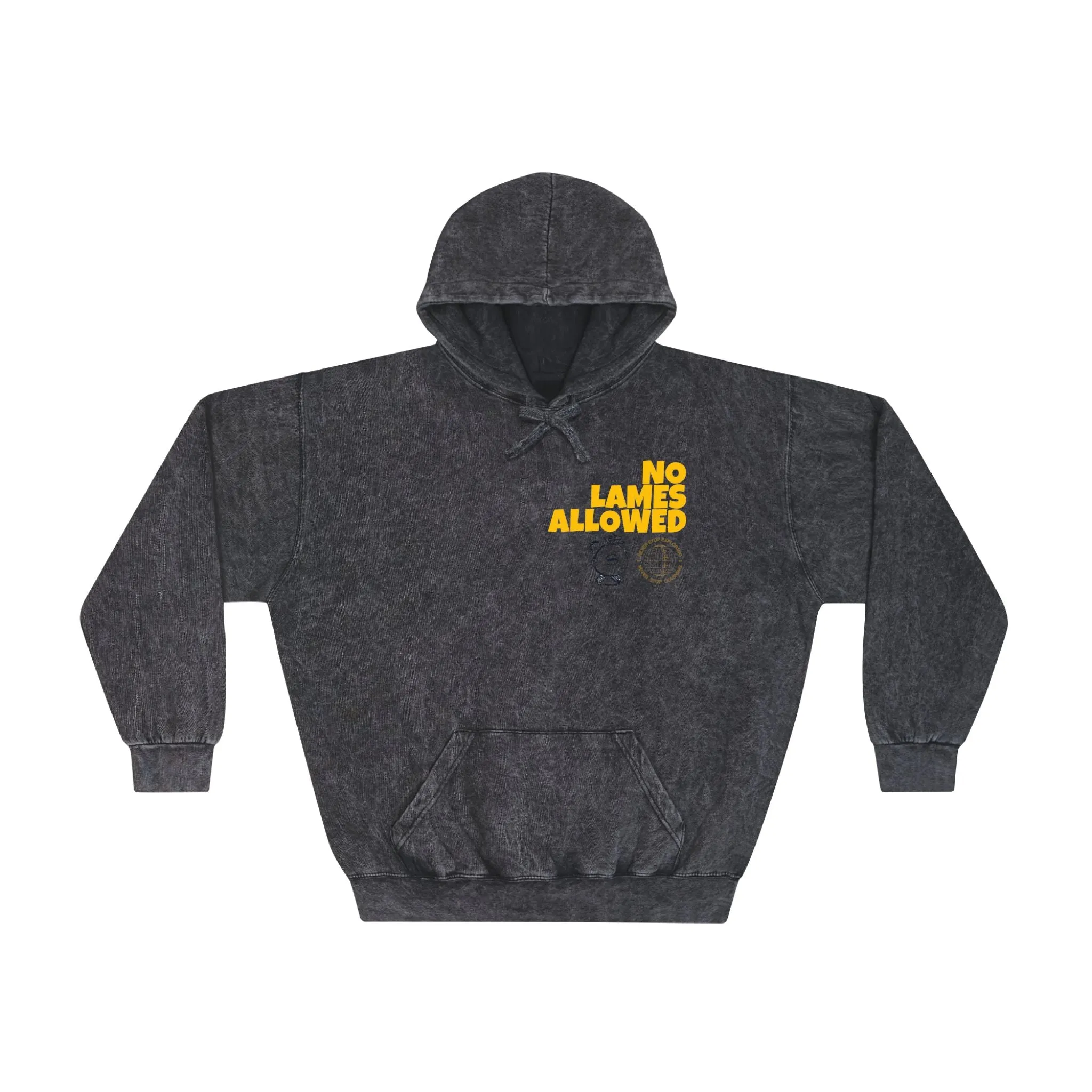 No Lames Allowed Wash Hoodie